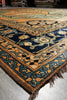 Load image into Gallery viewer, 10.6 x 12.8  Hand-Knotted Afghan Chechen Carpet #PIX-15089