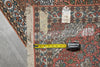 Load image into Gallery viewer, 2.6 x 10 Salmon Red Kashmir Silk Runner 23512
