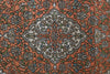 Load image into Gallery viewer, 2.6 x 10 Salmon Red Kashmir Silk Runner 23512