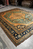 Load image into Gallery viewer, 10.6 x 12.8  Hand-Knotted Afghan Chechen Carpet #PIX-15089