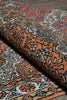 Load image into Gallery viewer, 2.6 x 10 Salmon Red Kashmir Silk Runner 23512