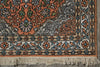 Load image into Gallery viewer, 2.6 x 10 Salmon Red Kashmir Silk Runner 23512