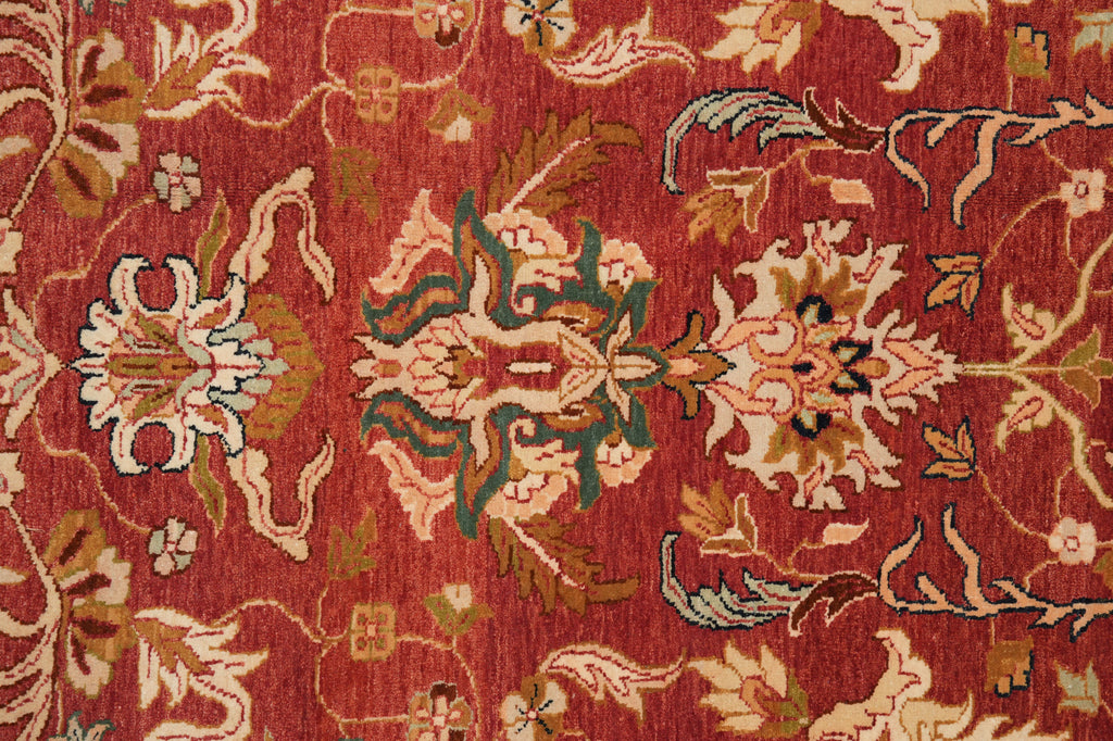 12 x 18 Craftsmanship Handmade traditional Wool Agra Rug NICE Reproduction of Antique Persian #F-4498