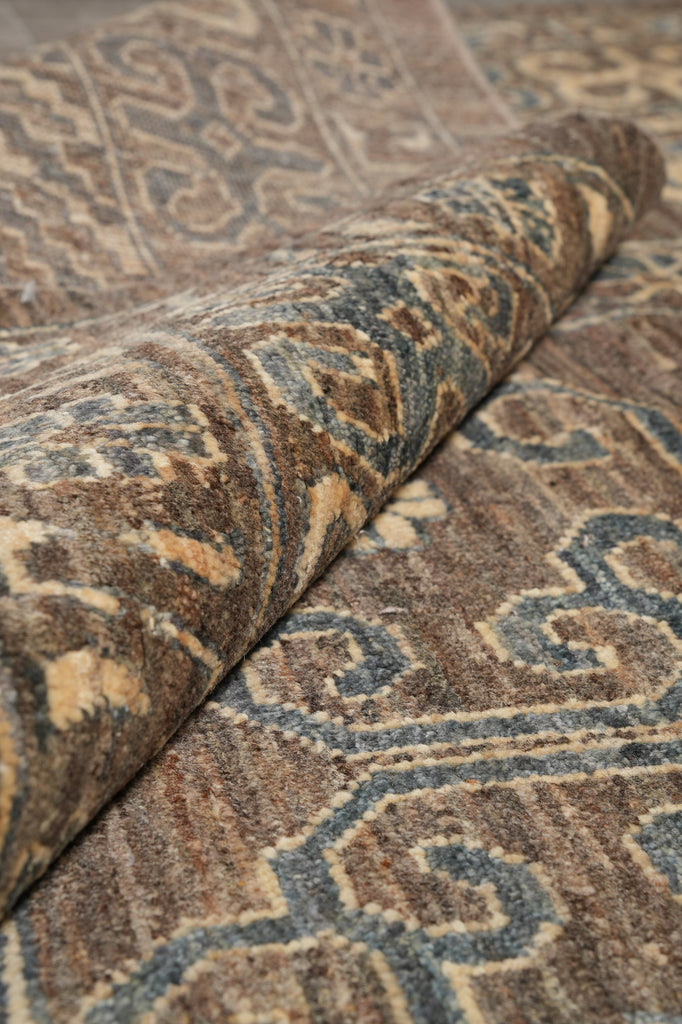 9 x 11.9 Natural Wool Zigler Transitional Rug #PIX-25383