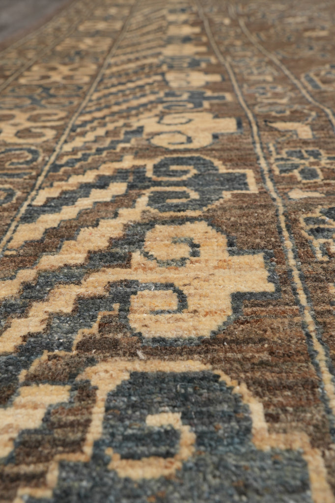 9 x 11.9 Natural Wool Zigler Transitional Rug #PIX-25383