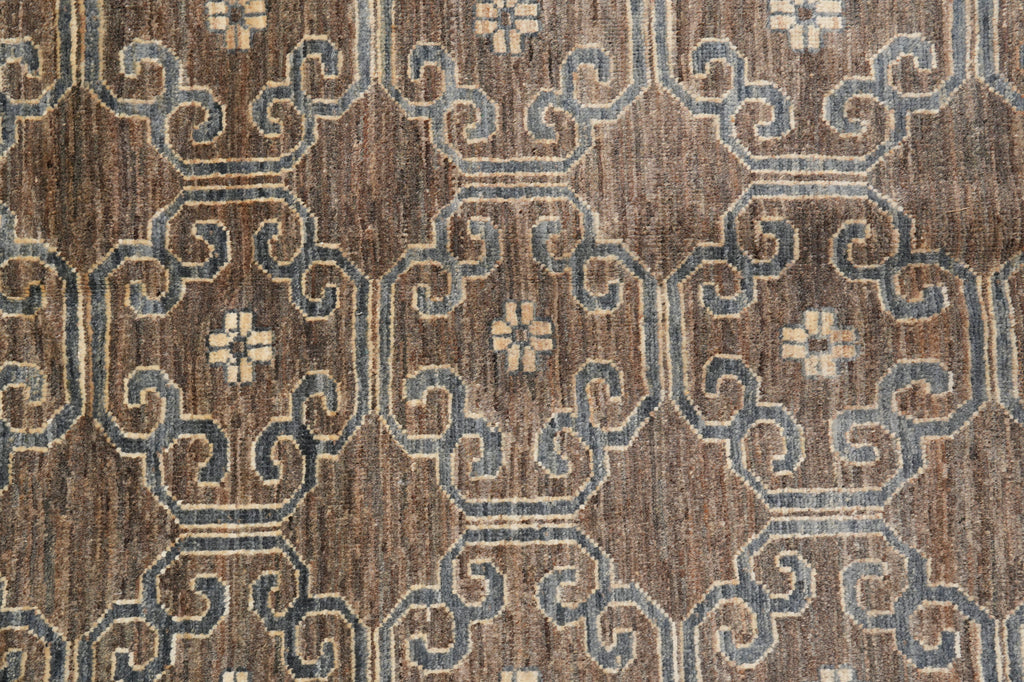 9 x 11.9 Natural Wool Zigler Transitional Rug #PIX-25383