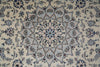 Load image into Gallery viewer, 8.2 x 8.4 Round Perian Nain Wool and Silk Rug #F-4043