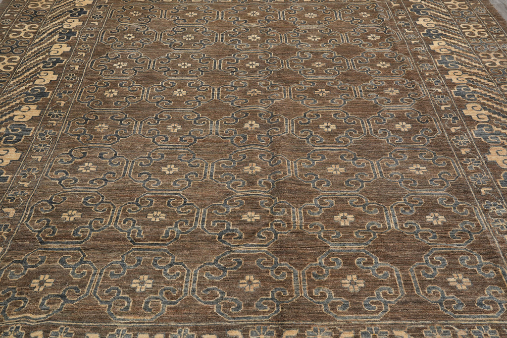 9 x 11.9 Natural Wool Zigler Transitional Rug #PIX-25383