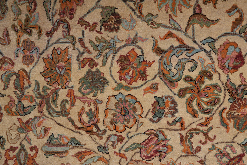 7.11 x 7.2 New Handmade Jaipur Wool Rug Square #F-4044