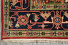 Load image into Gallery viewer, 8' x 10' Serapi Heriz Rug – Classic Red Field with Navy Geometric Medallion #F-74909
