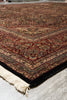 Load image into Gallery viewer, 9.1 x 11.9 Black High Quality Handmade Rug Sheik Safi 200 KPSI #PIX-13194