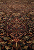 Load image into Gallery viewer, 9.1 x 11.9 Black High Quality Handmade Rug Sheik Safi 200 KPSI #PIX-13194