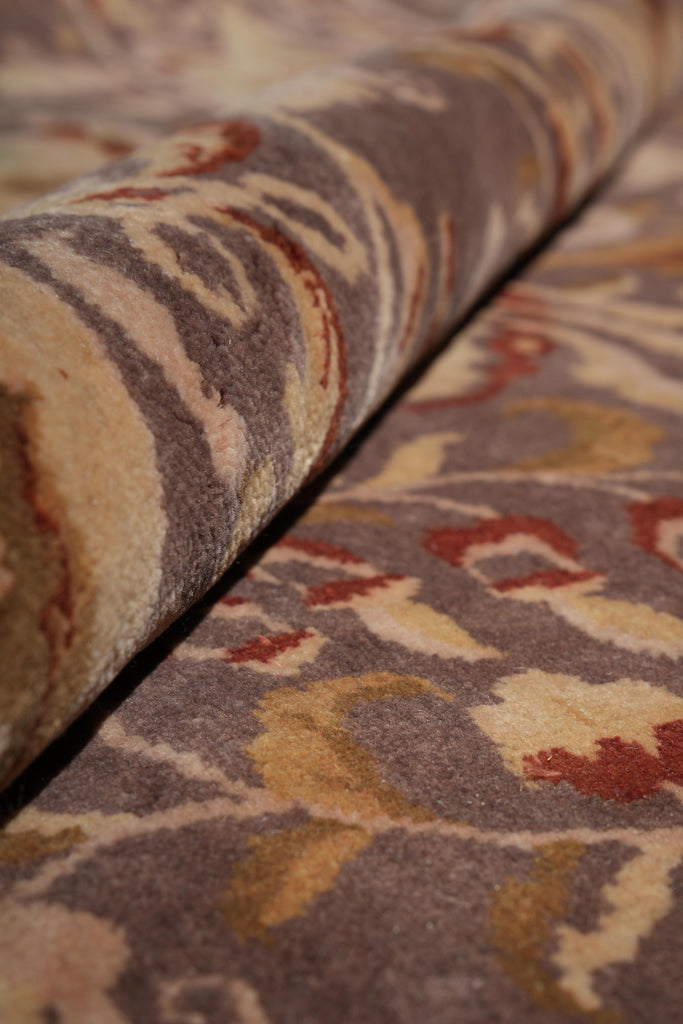 8.1 x 8.4 Square Handmade New Rug French Transitional #F-4045