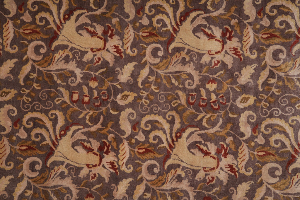 8.1 x 8.4 Square Handmade New Rug French Transitional #F-4045