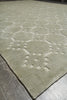 Load image into Gallery viewer, 8.9 x 12 Solid One Color Gray Contemporary Rug Bamboo Slik #F-5648