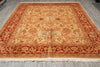 Load image into Gallery viewer, 9 x 12 Dense Quality Wool Handmade Agra Rug #F-4397