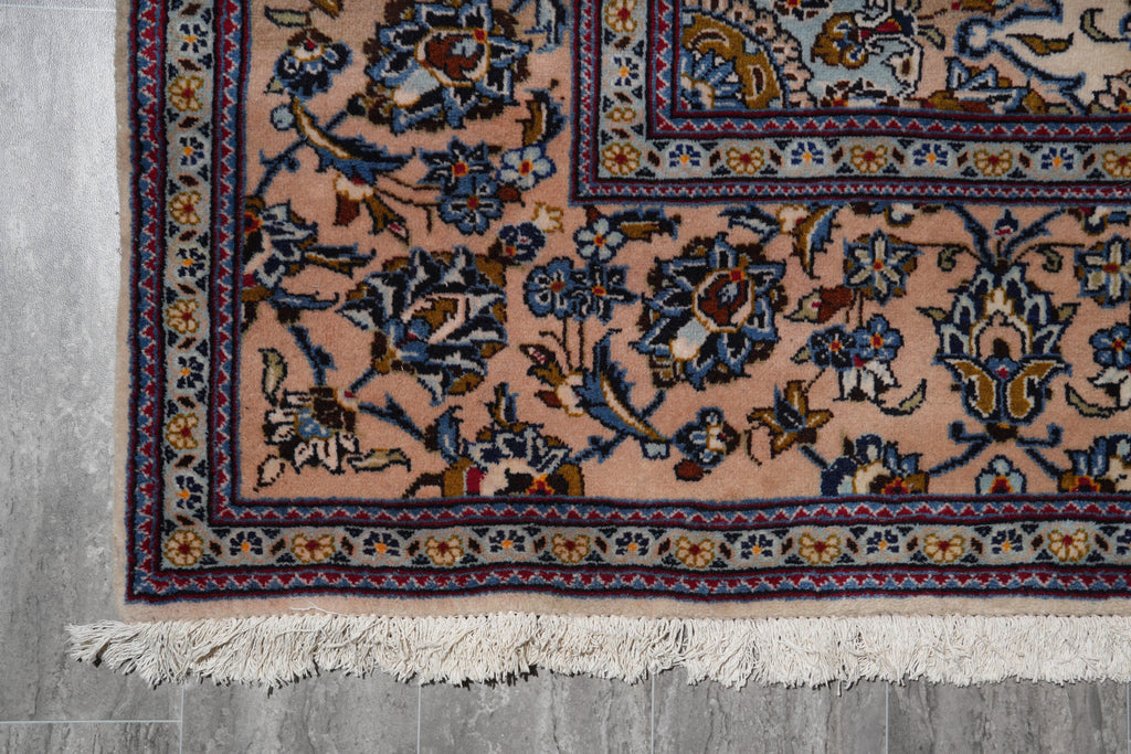 7.9 x 8.1 Square Persian Esfahan Najafabad Wool Rug #F-4046