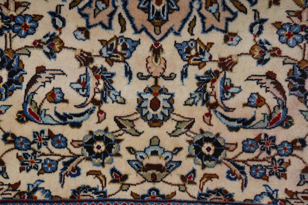 7.9 x 8.1 Square Persian Esfahan Najafabad Wool Rug #F-4046