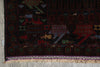 Load image into Gallery viewer, 3.9 x 7 Afghan War Rug Handmade Wool Tank Fight Ammunitions #F-3224