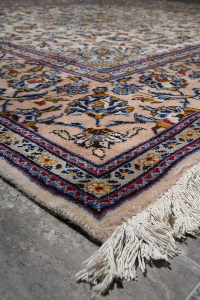 7.9 x 8.1 Square Persian Esfahan Najafabad Wool Rug #F-4046