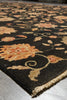 Load image into Gallery viewer, 9 x 12 Black Transitional Modern Handmade Rug #F-4398