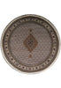 Load image into Gallery viewer, 6.8 x 6.8 Round Fine Handmade Rug Wool and Silk Mahi Tabriz #F-4047