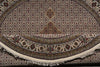 Load image into Gallery viewer, 6.8 x 6.8 Round Fine Handmade Rug Wool and Silk Mahi Tabriz #F-4047