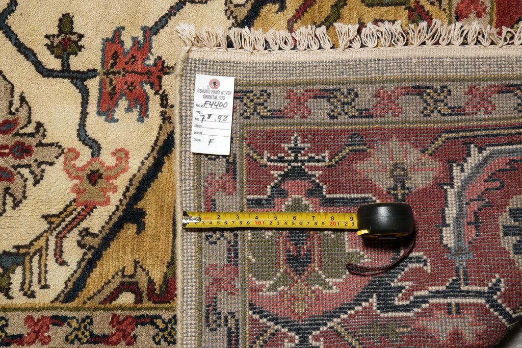 7.8 x 9.8 New Handmade Serapi Rug #F-4400