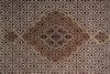 Load image into Gallery viewer, 6.8 x 6.8 Round Fine Handmade Rug Wool and Silk Mahi Tabriz #F-4047