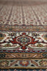 Load image into Gallery viewer, 6.8 x 6.8 Round Fine Handmade Rug Wool and Silk Mahi Tabriz #F-4047