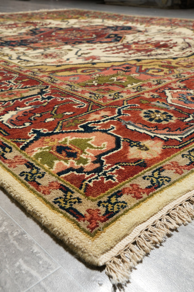 7.8 x 9.8 New Handmade Serapi Rug #F-4400
