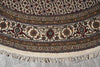 Load image into Gallery viewer, 6.8 x 6.8 Round Fine Handmade Rug Wool and Silk Mahi Tabriz #F-4047