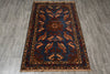 Load image into Gallery viewer, 3.5 x 6 Intersting Tribal Afghan Rug Birds Animals #F-3222