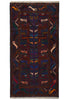 Load image into Gallery viewer, 3.6 x 7 Tribal Rug Handmade Wool Afghanistan #F-3221