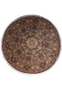 Load image into Gallery viewer, 8.0 x 8.0 Round Wool and Silk Fascinating Handmade Rug  #F-4048