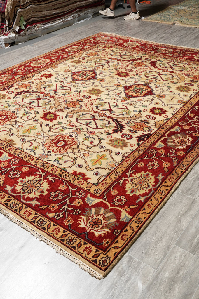 9 x 11.7 New Handmade Soltanabad Rug #F-4401