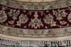 Load image into Gallery viewer, 8.0 x 8.0 Round Finely Handmade Wool and Silk Rug #F-4049
