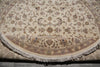 Load image into Gallery viewer, 10.0 x 10.0 Round Finely Hand-Knotted Wool and Silk Rug #F-4050