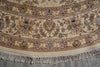Load image into Gallery viewer, 10.0 x 10.0 Round Finely Hand-Knotted Wool and Silk Rug #F-4050