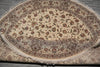 Load image into Gallery viewer, 9.0 x 9.0 Round Fine Handmade Wool and Silk Rug #F-4051