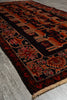 Load image into Gallery viewer, 3 x 5.5 Tribal Afghan Rug Animal Motif #F-3226