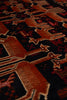 Load image into Gallery viewer, 3 x 5.5 Tribal Afghan Rug Animal Motif #F-3226