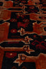 Load image into Gallery viewer, 3 x 5.5 Tribal Afghan Rug Animal Motif #F-3226