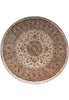 Load image into Gallery viewer, 8.0 x 8.0 Fine Handmade Wool and Silk Round Rug #F-4052