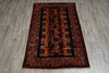 Load image into Gallery viewer, 3 x 5.5 Tribal Afghan Rug Animal Motif #F-3226