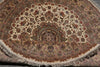 Load image into Gallery viewer, 8.0 x 8.0 Fine Handmade Wool and Silk Round Rug #F-4052