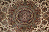 Load image into Gallery viewer, 8.0 x 8.0 Fine Handmade Wool and Silk Round Rug #F-4052