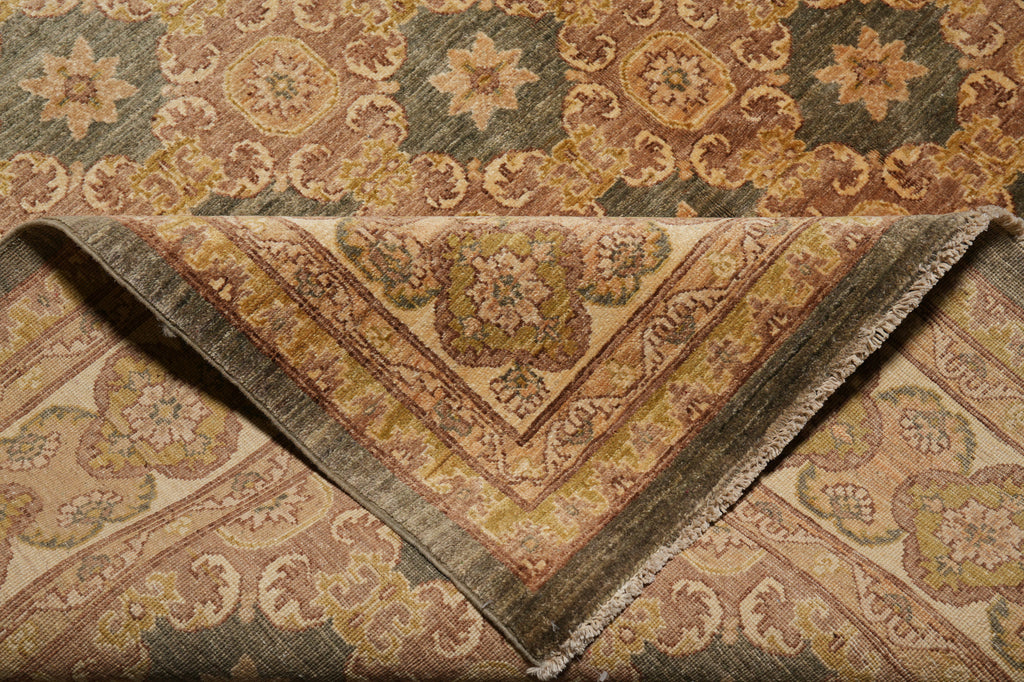 8 x 10 Handmade Transitional Chobi Peshawar Rug #PIX-13519