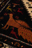 Load image into Gallery viewer, 3 x 5 Tribal Peacock Rug Afghanistan Wool #F-3223