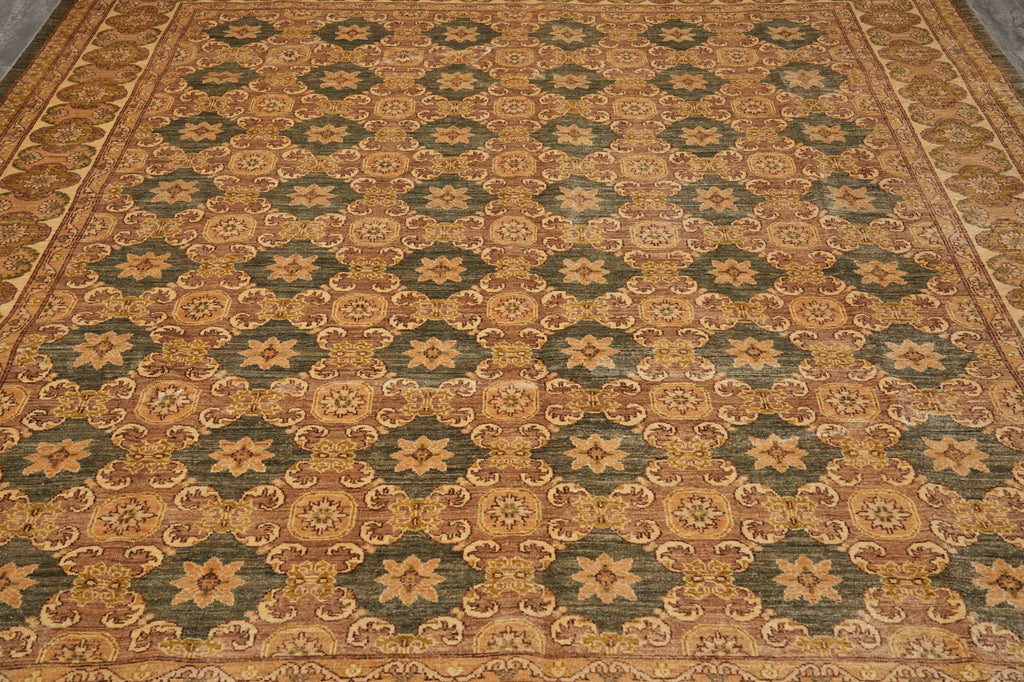 8 x 10 Handmade Transitional Chobi Peshawar Rug #PIX-13519